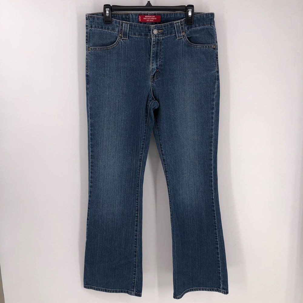Levis 525 jeans low bootcut stretch size 12